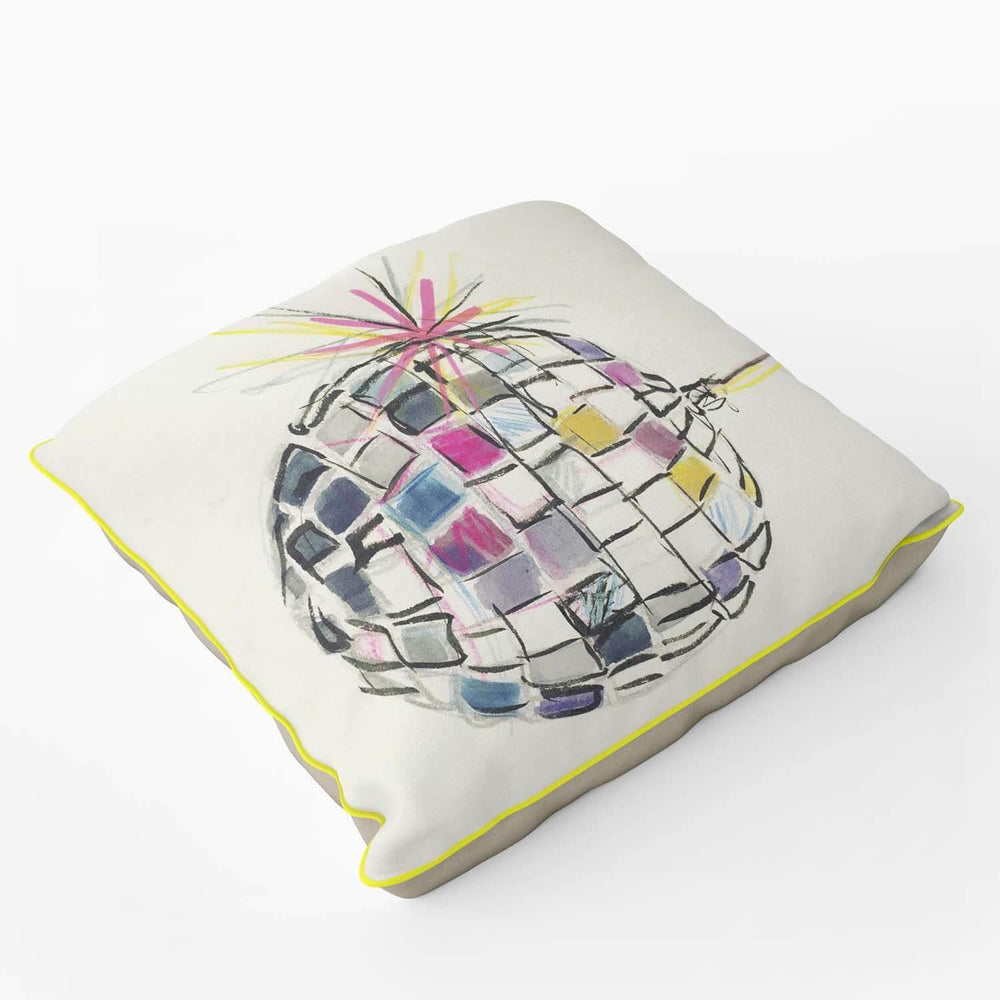 Disco Ball Collection - Ibiza - Sarah Thornton Cushion - Handmade Cushions UK - WeLoveCushions