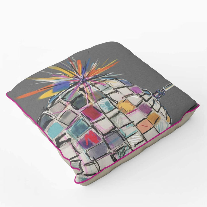 Disco Ball Collection - Night Moves - Sarah Thornton Cushion - Handmade Cushions UK - WeLoveCushions