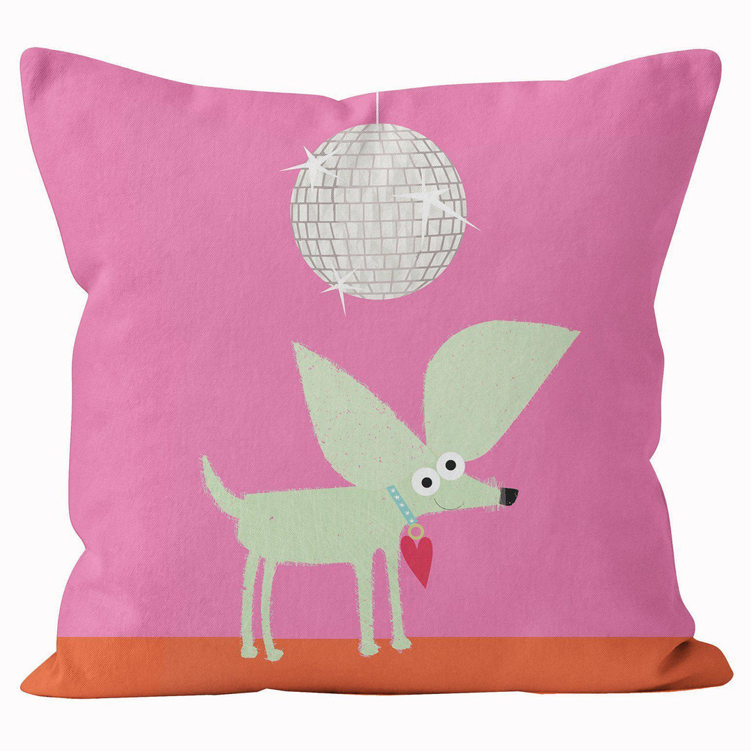 Disco Chauhua - Kali Stileman Cushion - Handmade Cushions UK - WeLoveCushions