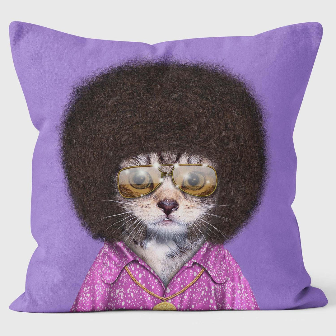 Disco - Pets Rock Cushion - Handmade Cushions UK - WeLoveCushions