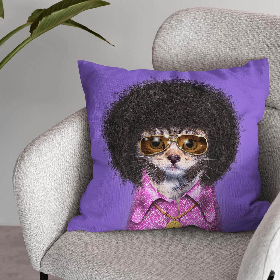 Disco -  Pets Rock Cushion