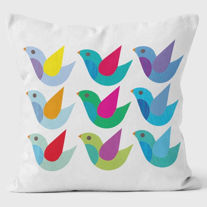 Doves - Kali Stileman Cushion - Handmade Cushions UK - WeLoveCushions