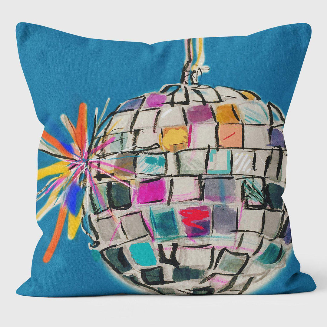 Electric Boogaloo - Sarah Thornton Cushion - Handmade Cushions UK - WeLoveCushions