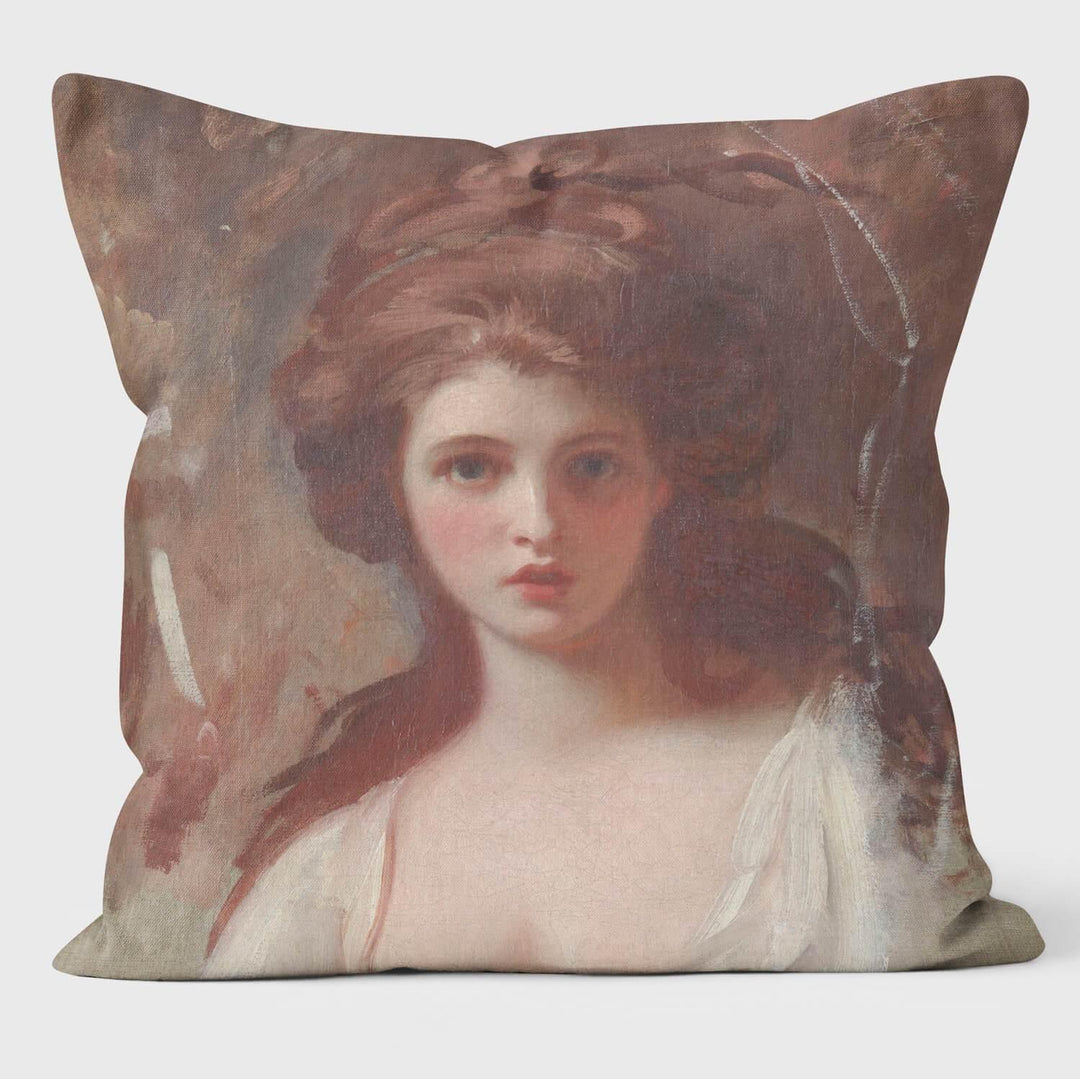 Emma Hart as Circe - Geroge Romney - TATE Cushion - Handmade Cushions UK - WeLoveCushions