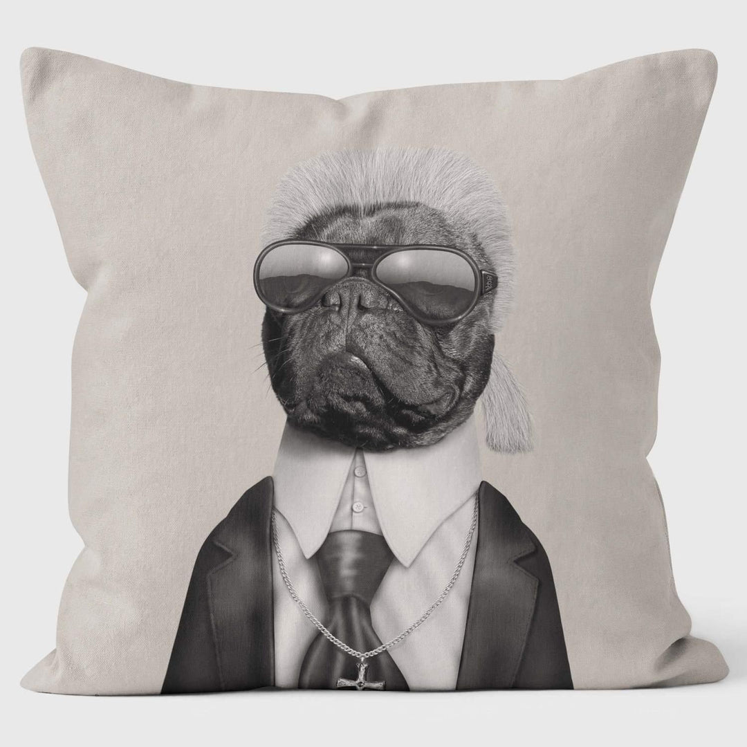 Fashion Mono - Pets Rock Cushion - Handmade Cushions UK - WeLoveCushions