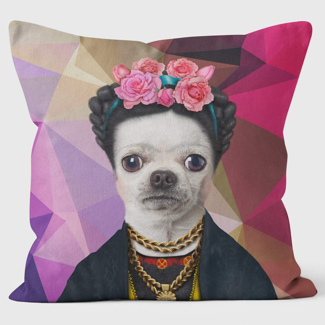 Fido Barko Geometric - Pets Rock Cushion - Handmade Cushions UK - WeLoveCushions