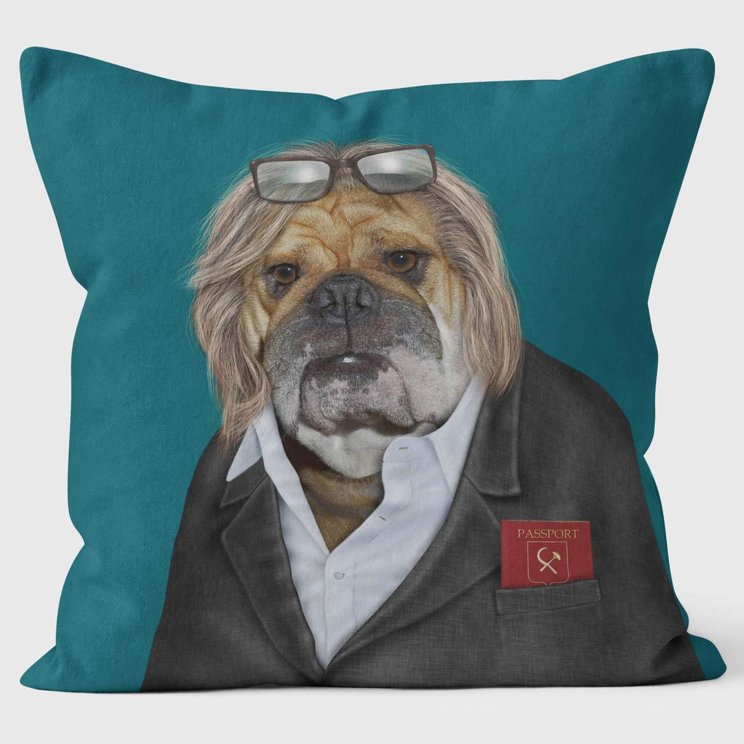 Gege - Pets Rock Cushion - Handmade Cushions UK - WeLoveCushions