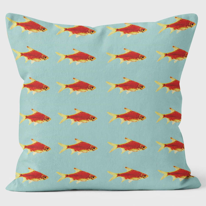 Gold Fish - Ella Lancaster Cushion - Handmade Cushions UK - WeLoveCushions