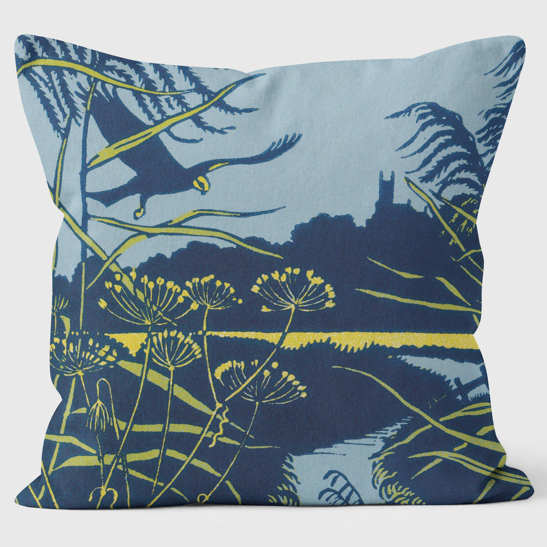 Hunter Harrier - Robert Gillmor Cushion - Handmade Cushions UK - WeLoveCushions