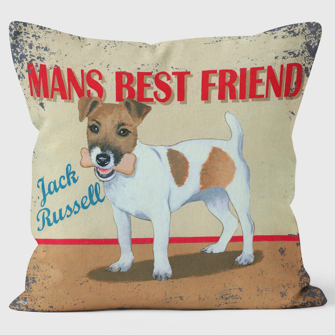 Jack Russell - Martin Wiscombe - Art Print Cushion - Handmade Cushions UK - WeLoveCushions