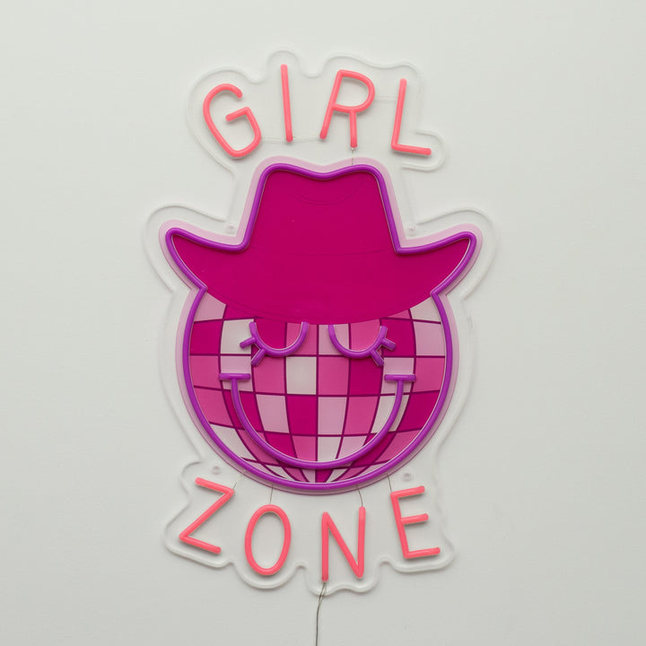 Girl Zone: S.W.Smiley LED Neon Wall Sign