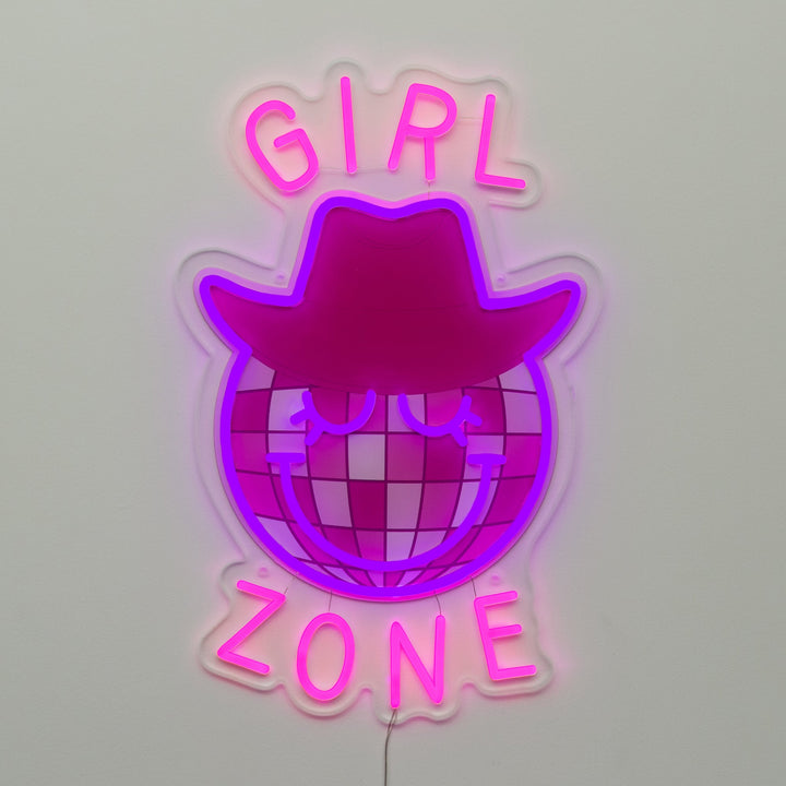 Girl Zone: S.W.Smiley LED Neon Wall Sign