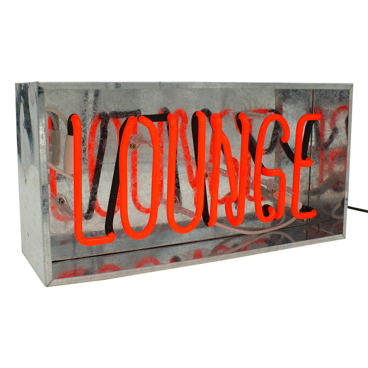 Lounge Metal Box Neon product image shown in a home or gift setting