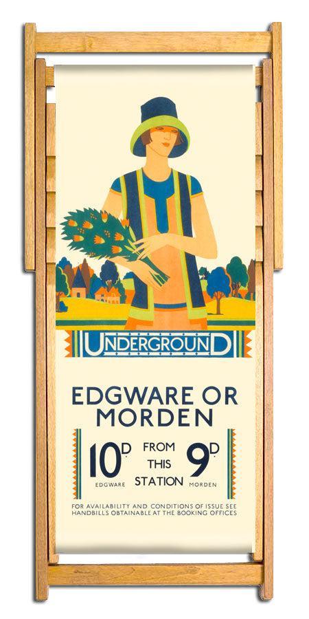 Edgware or Morden TFL LTM - Underground Deckchair