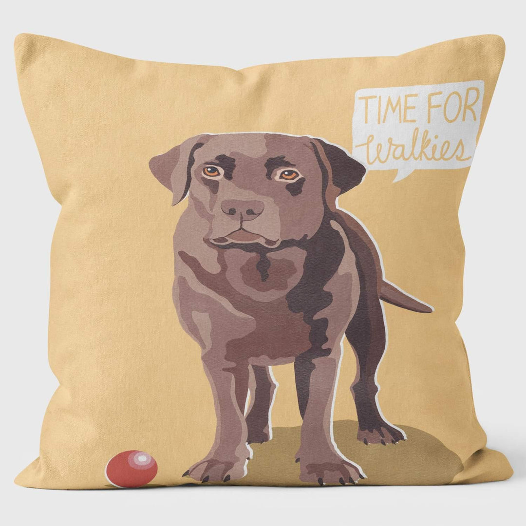 Labrador Dog Cushion - Paperlollipop Cushion - Handmade Cushions UK - WeLoveCushions