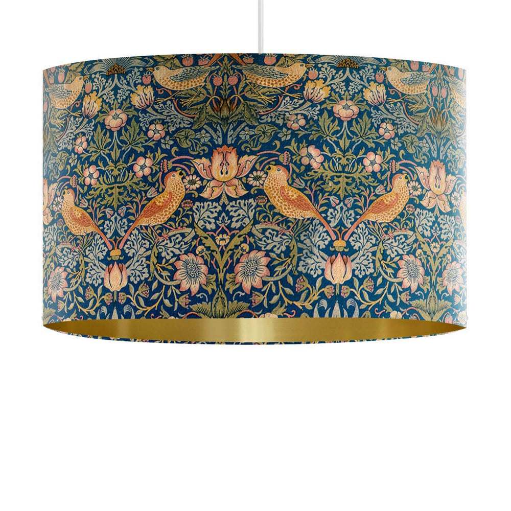 Strawberry Thief Gold - William Morris Gallery Lampshade