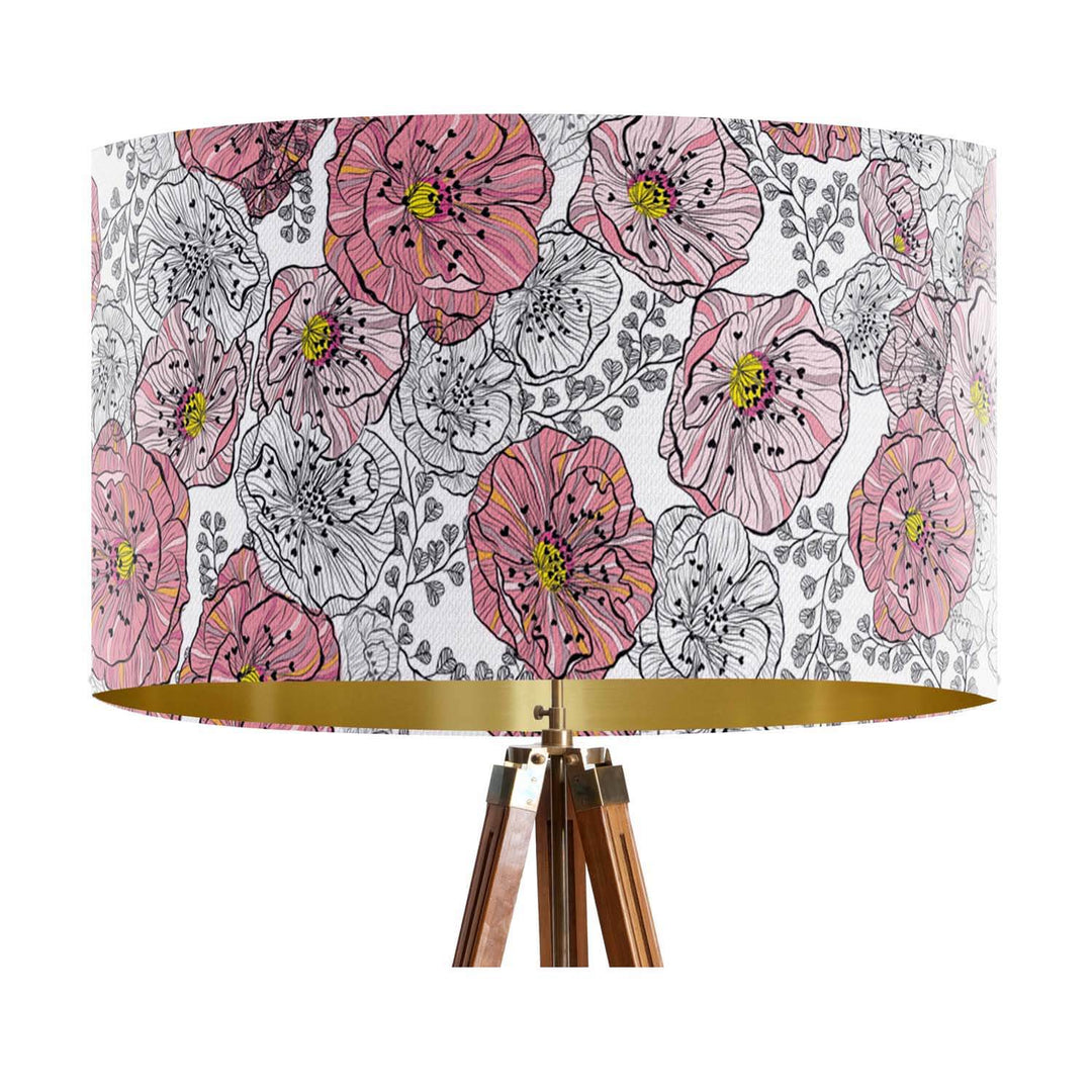 Sketch Roses - Paradise Garden - House Of Turnowsky Lampshade