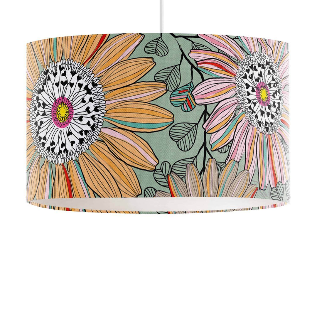 Passion Flower (Green) - Paradise Garden - House Of Turnowsky Lampshade