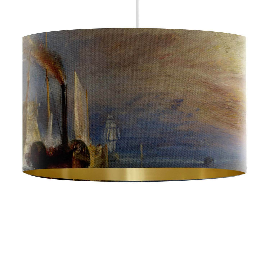 The Fighting Temeraire - J.M.W. Turner - National Gallery Lampshade