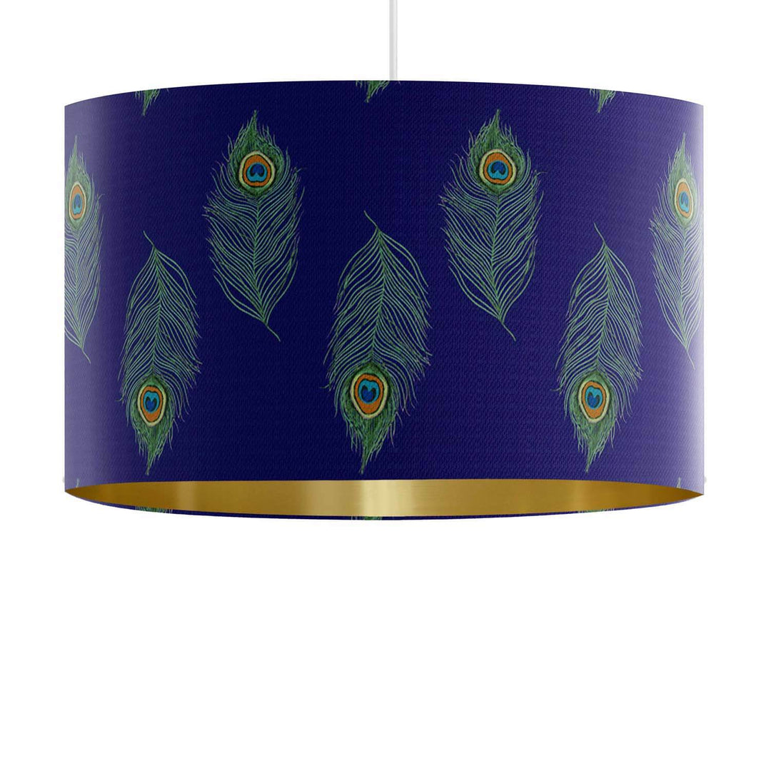 Peacock Blue - Their Nibs Lampshade