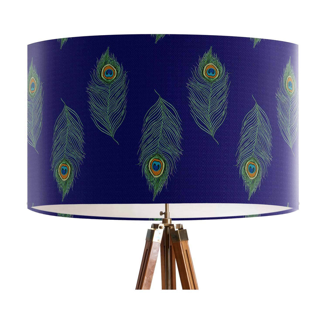 Peacock Blue - Their Nibs Lampshade