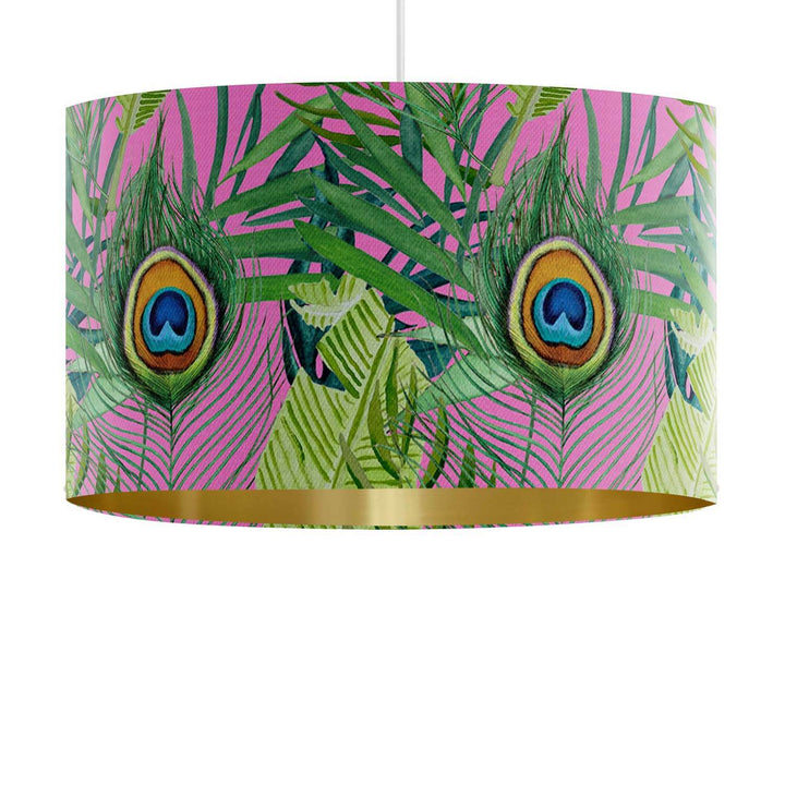 Peacock Palms - Their Nibs Lampshade