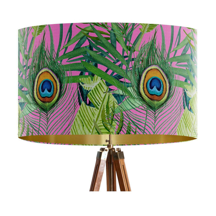 Peacock Palms - Their Nibs Lampshade