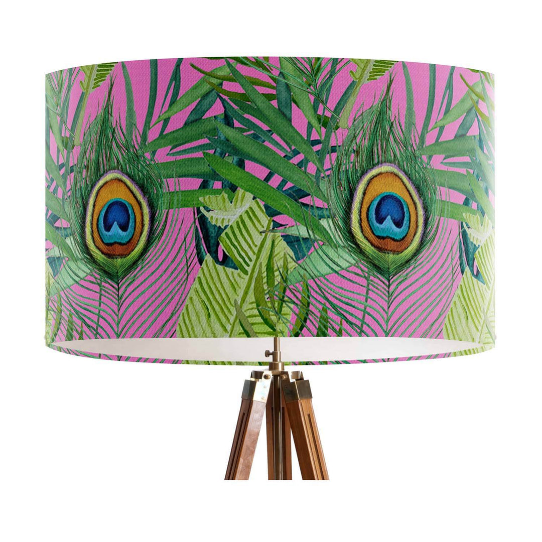 Peacock Palms - Their Nibs Lampshade