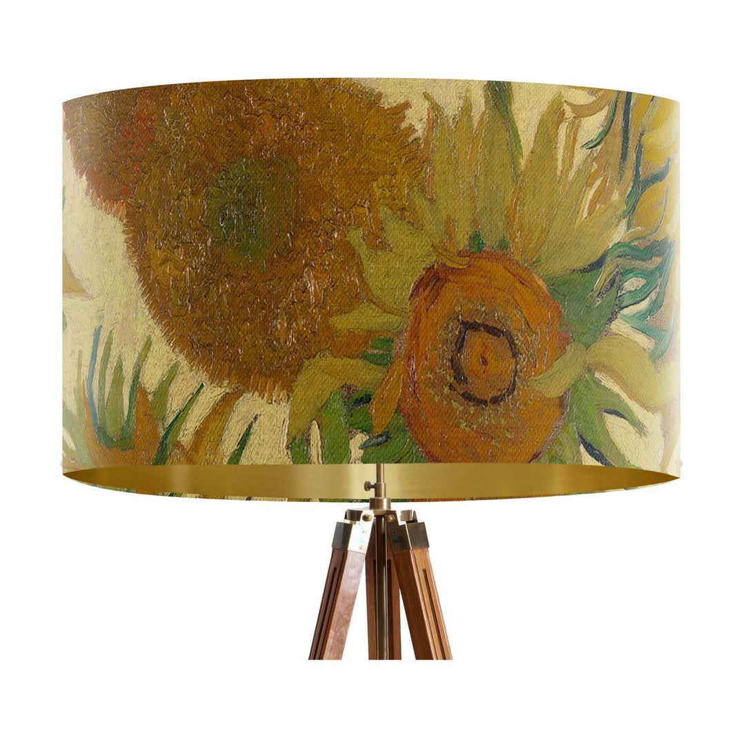 Sunflowers - Van Gogh - National Gallery Lampshade