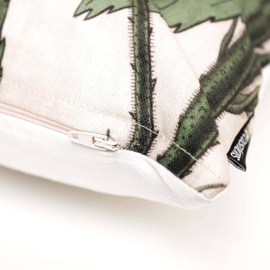 Leaf & Fern - Mary Evans Cushion - Handmade Cushions UK - WeLoveCushions