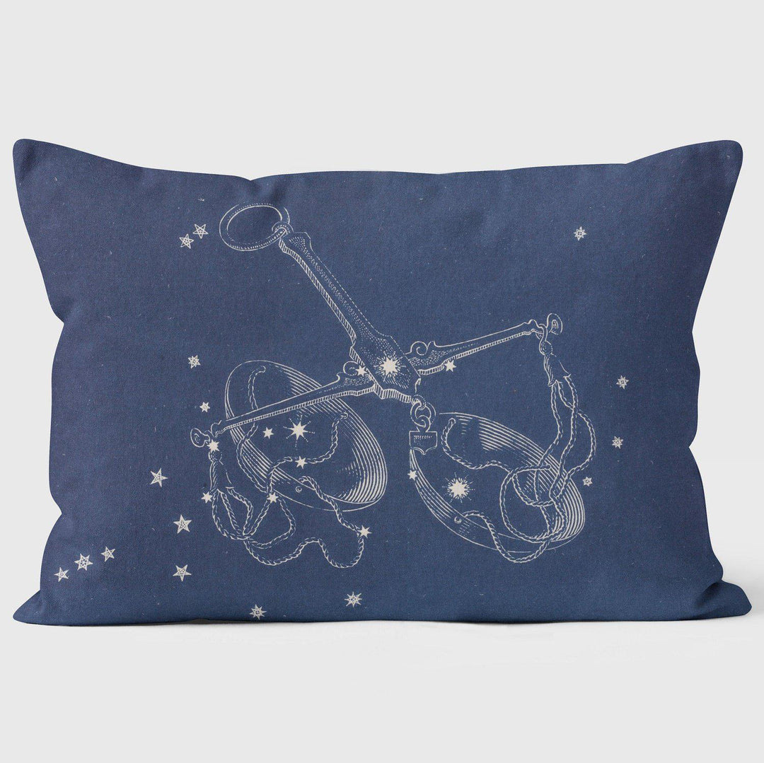 Libra Zodiac Sign - "Starry - Starry Night" Cushion - Handmade Cushions UK - WeLoveCushions