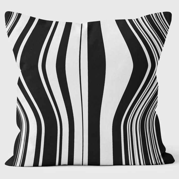 Liquorice - Abstract Cushion - Handmade Cushions UK - WeLoveCushions