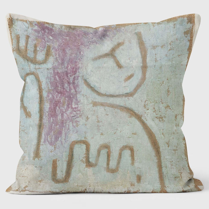 Little Hope - Paul Klee Cushion - Handmade Cushions UK - WeLoveCushions