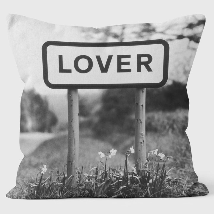 Lover - Lesser Spotted Britain Cushion - Handmade Cushions UK - WeLoveCushions