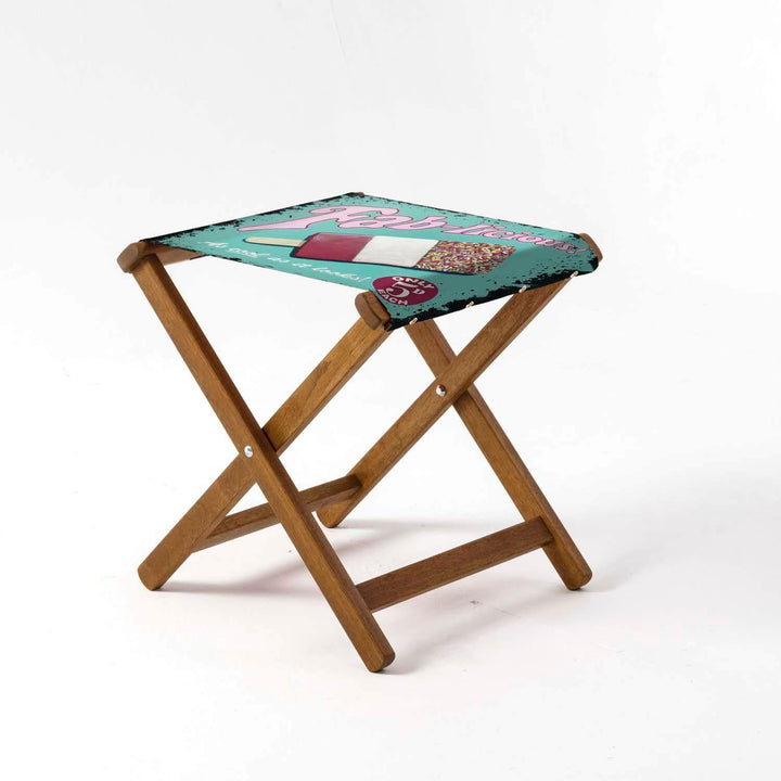 Fab-licious - Martin Wiscombe - Glamping Camping  Stool