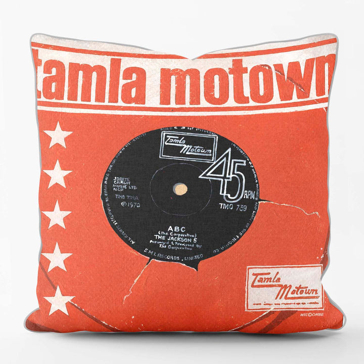 Tamla Motown ABC 45rpm - Martin Wiscombe - Classic Vinyl Cushion