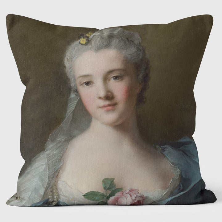 Manon Balletti - Jean-Marc Nattier's - National Gallery Cushion - Handmade Cushions UK - WeLoveCushions