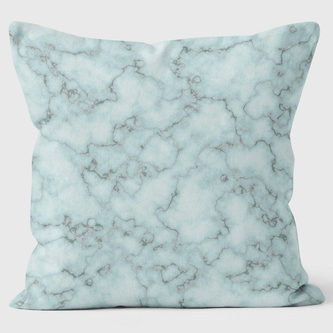 Marbled Texture Verde - Art Print Cushion - Handmade Cushions UK - WeLoveCushions