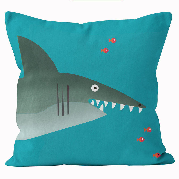 Megalodon - Kali Stileman Cushion - Handmade Cushions UK - WeLoveCushions