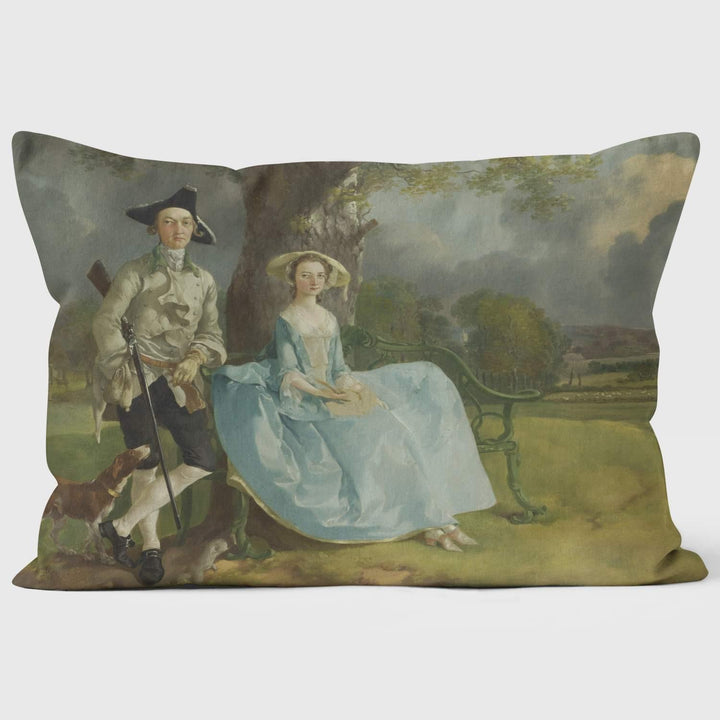 Mr and Mrs Andrews - Thomas Gainsborough - National Gallery Cushion - Handmade Cushions UK - WeLoveCushions