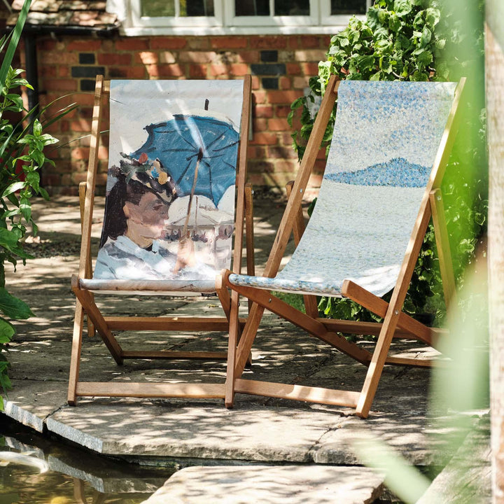 Coastal Scene - Rysselberghe - National Gallery Deckchair