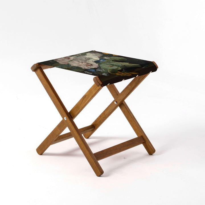 Huysum Hollyhocks - National Gallery - Glamping Camping  Stool