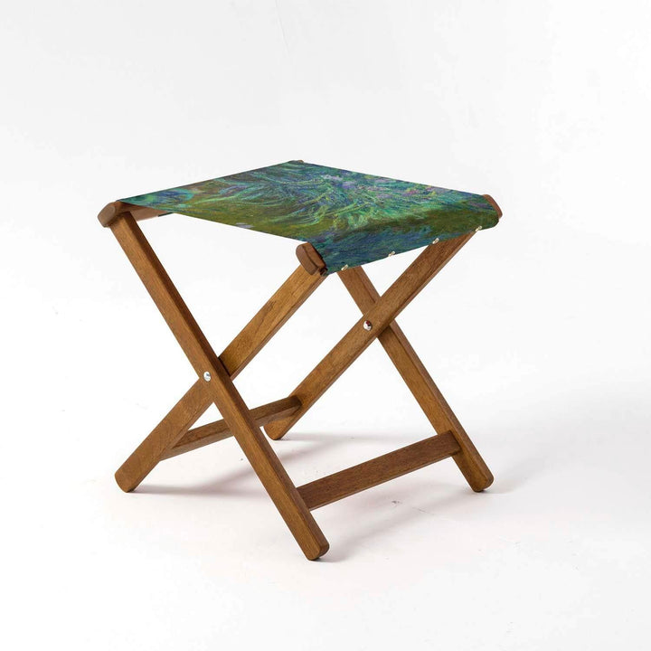 Irises - National Gallery - Glamping Camping Stool