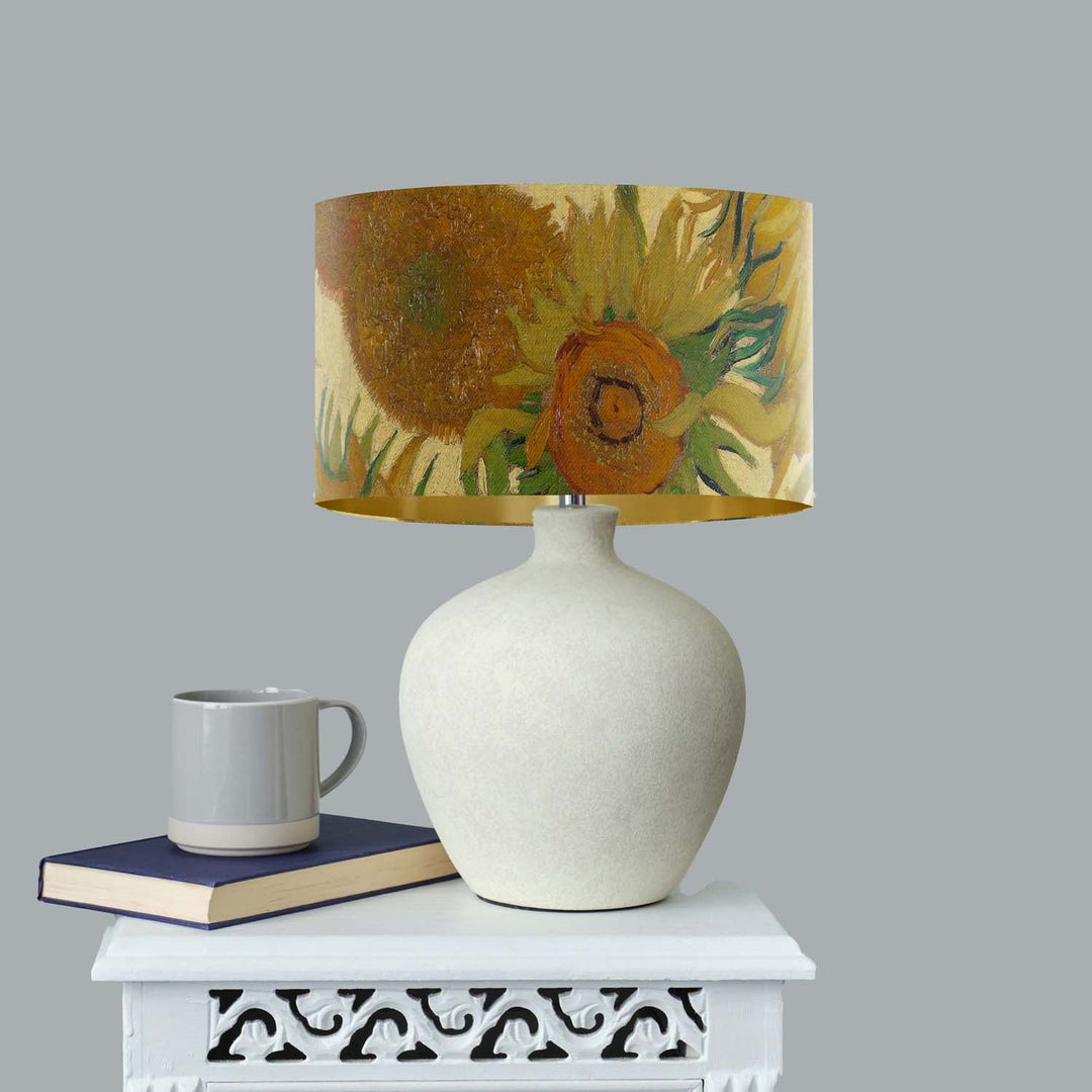 Sunflowers - Van Gogh - National Gallery Lampshade