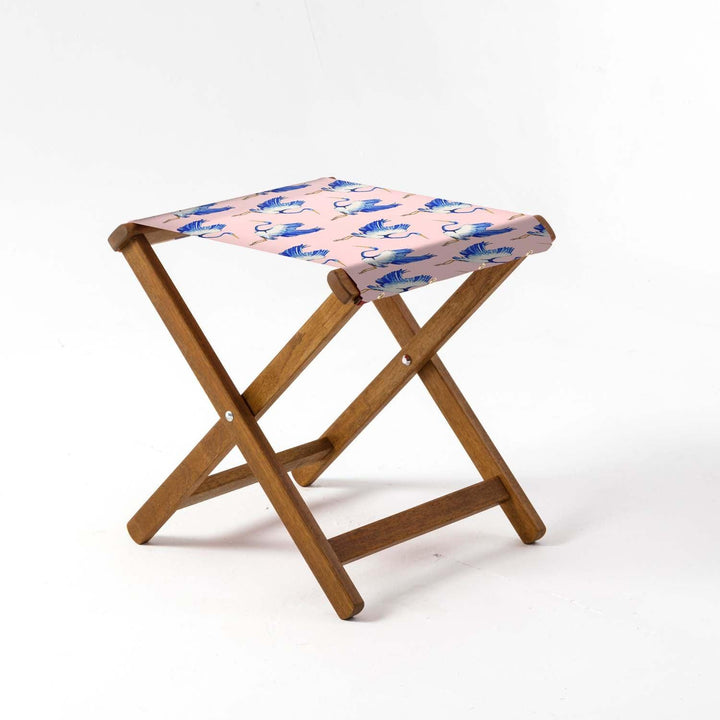 Blue Heron - Their NIbs Glamping Camping  Stool