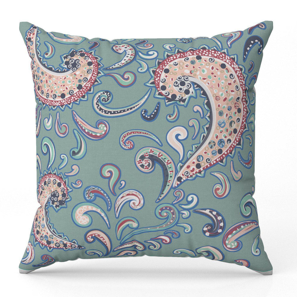 Paisley - Funky Art Cushion - Bellissima - House Of Turnowsky Pillows - Handmade Cushions UK - WeLoveCushions