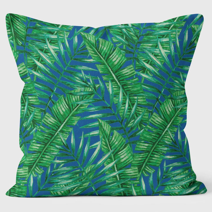 Palm Pattern III - Art Print Cushion - Handmade Cushions UK - WeLoveCushions