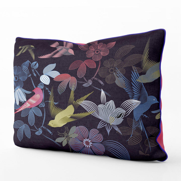 Paradise Found - Funky Art Cushion - Perfect Day - House Of Turnowsky Pillows - Handmade Cushions UK - WeLoveCushions