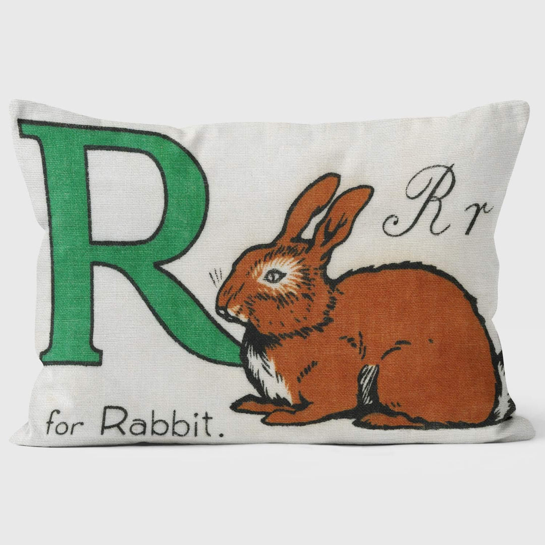 R-Rabbit - Special Occasions Cushion - Handmade Cushions UK - WeLoveCushions