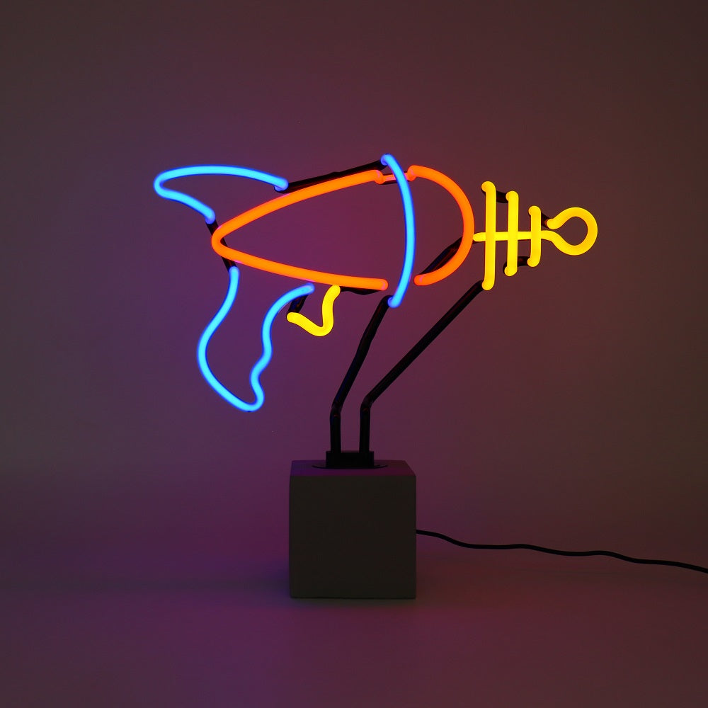 Neon 'Ray Gun' Sign - Coming Soon - Locomocean Ltd